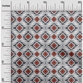 thumbnail image 2 of oneOone Polyester Spandex Orange Fabric Abstract Geometric Sewing Craft Projects Fabric Prints By Yard 56 Inch Wide, 2 of 4