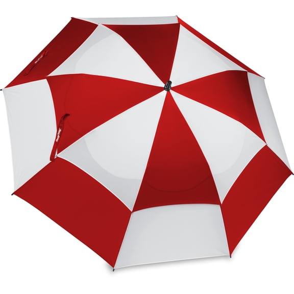 Bag Boy Golf Manual Wind Vent Red/White Umbrella