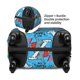 thumbnail image 2 of Balery Sharks Summer Funda de equipaje, fundas para maletas, elástica, lavable, protector de maletas, compatible con maletas de 18 a 32 pulgadas-Small, 2 of 7