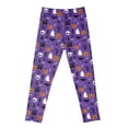thumbnail image 2 of Kids Toddler Baby Girls Christmas/Halloween Leggings Print Long Pants Bottom Stretch Yoga Trousers, 2 of 6