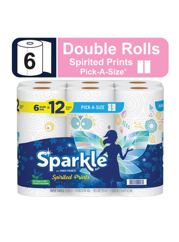 Sparkle Paper Towels in Paper Towels