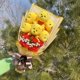 thumbnail image 5 of Ramo de flores de peluche con dibujos animados de Disney Winnie the Pool Eeyore en caja de regalo para decoración del hogar, regalos de San Valentín y Navidad, 5 of 5