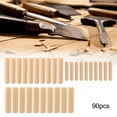 thumbnail image 6 of BLESIYA 90 Pieces Wooden Dowel Pins Assortment for Woodworking Projects Drawer, 6 of 8