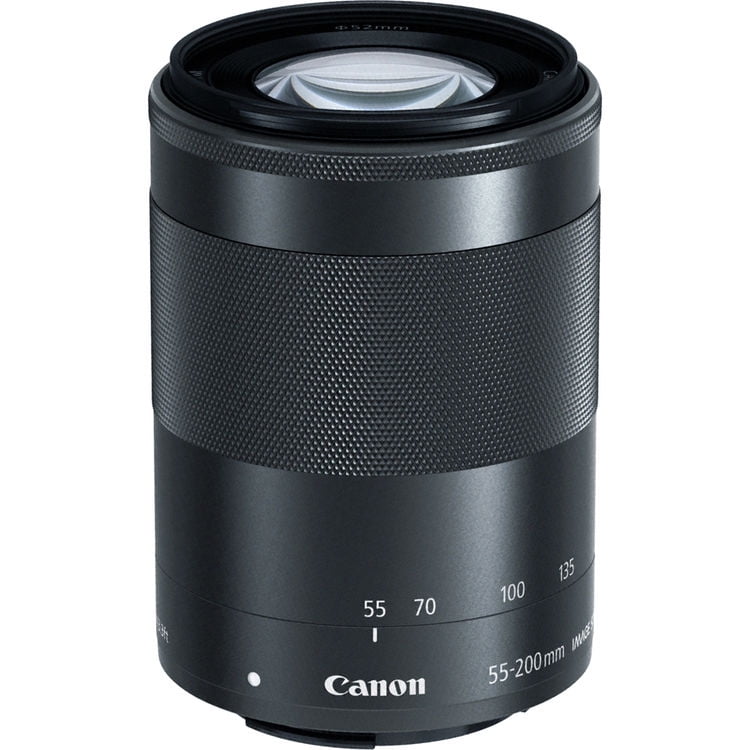 Canon EOS M100 Mirrorless Digital Camera with 15-45mm and 55-200mm