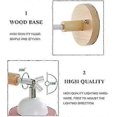 thumbnail image 2 of Wall Lamp With Cable, Vintage Retro E27 Socket, 350 Degree Rotation, Bedside Reading Lamp, E27 Bulb Compatible, 2 of 5