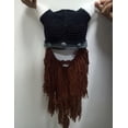 thumbnail image 3 of YEKEYI Wig Beard Hats Handmade Knit Warm Winter Caps Ski Funny Mask Beanie for Men Women YEKEYI, 3 of 5