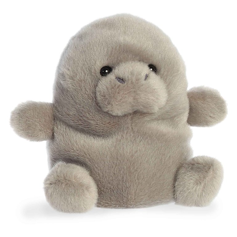 Aurora - Mini Gray Palm Pals Blubs Manatee, 5