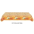 thumbnail image 3 of Dongrere Plastic Tablecloth for Thanksgiving Party, Fall Decorations for Home, Waterproof & Stain-resistant, Easy to Handle, 3 of 6