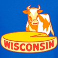 thumbnail image 3 of CafePress - Vintage Wisconsin Cheese T Shirt - Dark T-Shirt Kids XS-XL, 3 of 4