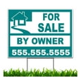 Custom Home House For Sale by Owner Yard Sign