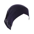 thumbnail image 2 of Chapeau Décontracté pour Femmes, Bonnet Solide, Couvre-Cheveux, Turban Musulman, 2 of 4