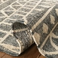 thumbnail image 5 of SAFAVIEH Kilim Merton Geometric Area Rug, Charcoal/Natural, 4' x 6', 5 of 9