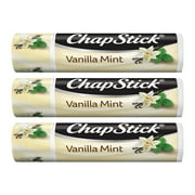 ChapStick Classic Lip Balm Tubes 0.15oz Vanilla Mint 3 Pack