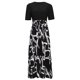 thumbnail image 3 of WILLBEST Vestido Casual De Verano Para Mujer 2025, Vestido Largo Cruzado De Manga Corta Con Estampado Floral Y Dobladillo Con Volantes De Patchwork, Vestido De Corte A 2099, 3 of 3