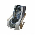 thumbnail image 4 of Zodiac Soft Flannel Fleece Throw Blanket, Historical Astronomy Sign Libra Pattern with Wheel and Scales Planetary Image, Cozy Plush for Indoor and Outdoor Use, 50" x 70", Multicolor, by Ambesonne, 4 of 6