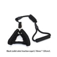 thumbnail image 4 of Methold Mini arnés para cerdos, arneses plegables para caminar, correas portátiles resistentes al desgaste de nailon, cinturón de seguridad Tubos y túneles para animales pequeños Negro, 1*120 cm Largo, 4 of 6