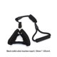 thumbnail image 4 of Methold Mini arnés para cerdos, arneses plegables para caminar, correas portátiles resistentes al desgaste de nailon, cinturón de seguridad Tubos y túneles para animales pequeños Negro, 1*120 cm Largo, 4 of 6