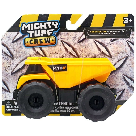 Mighty Tuff Crew Construction Dump Truck Plastic Vehicle