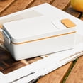 thumbnail image 3 of Electric Lunch Box with 1L Removable Stainless Steel Container Food Heater Heating Lunch Box for Adult/Work/Car/Truck,1 x Electric Lunch Box Food Heater 1 x Charging Cable 1 x English Manual, 3 of 6