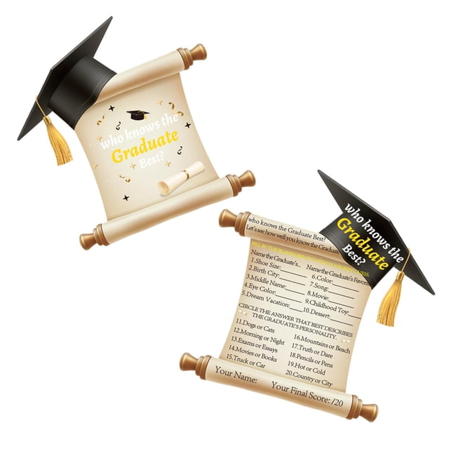 Graduation Greeting Card for 2025 Celebrations Commencement Party Decorations and Congratulations