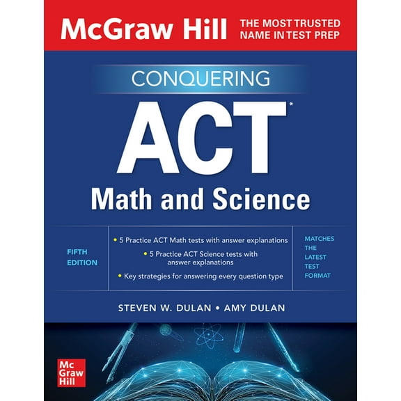 McGraw Hill Conquering ACT Math and Science, Fifth Edition, (Paperback)