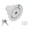2, variant on Suitable for RV camper trailer locks, gravity-type water inlet filling hatch lock, car black