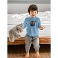 thumbnail image 2 of Hairy Monster Singing Long Sleeve Toddler -Image by Shutterstock,  4 Toddler, 2 of 4
