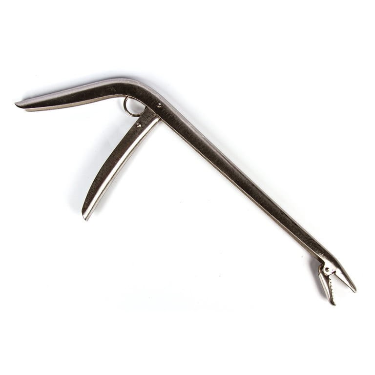 Stainless Steel Fish Hook Remover Pliers - 11.8 Inch, With Serrated Jaws & Pistol Grip, For Freshwater & Saltwater