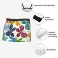thumbnail image 6 of Kll Colorful Butterflies Men'S Cotton Boxer Briefs Underwear-Small, 6 of 9