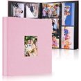 thumbnail image 1 of shiyou-Photo Albums 6x4 Inch 600 Pockets Slip In, Customizable Linen Cover 10x15cm Photo Album, Large Capacity, Slip-in Pockets, Ideal for Wedding Albums, Family Photo Books and Travel Memories, 1 of 4
