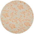 thumbnail image 4 of SAFAVIEH Soho Azalea Floral Wool Area Rug, Green/Gold, 7'6" x 9'6", 4 of 10