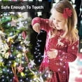 thumbnail image 4 of YEOLEH Led Fairy Lights Battery Operated String Lights Silver Wire,Total 160FT 480 LED Battery Lights IP65 Waterproof for Xmas Patio Outdoor Room Decor, White,4 Pack, 4 of 8