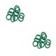 thumbnail image 2 of Anillos para el cabello Sonducket 20 piezas Alta elasticidad Verde 2Conjunto, 2 of 6