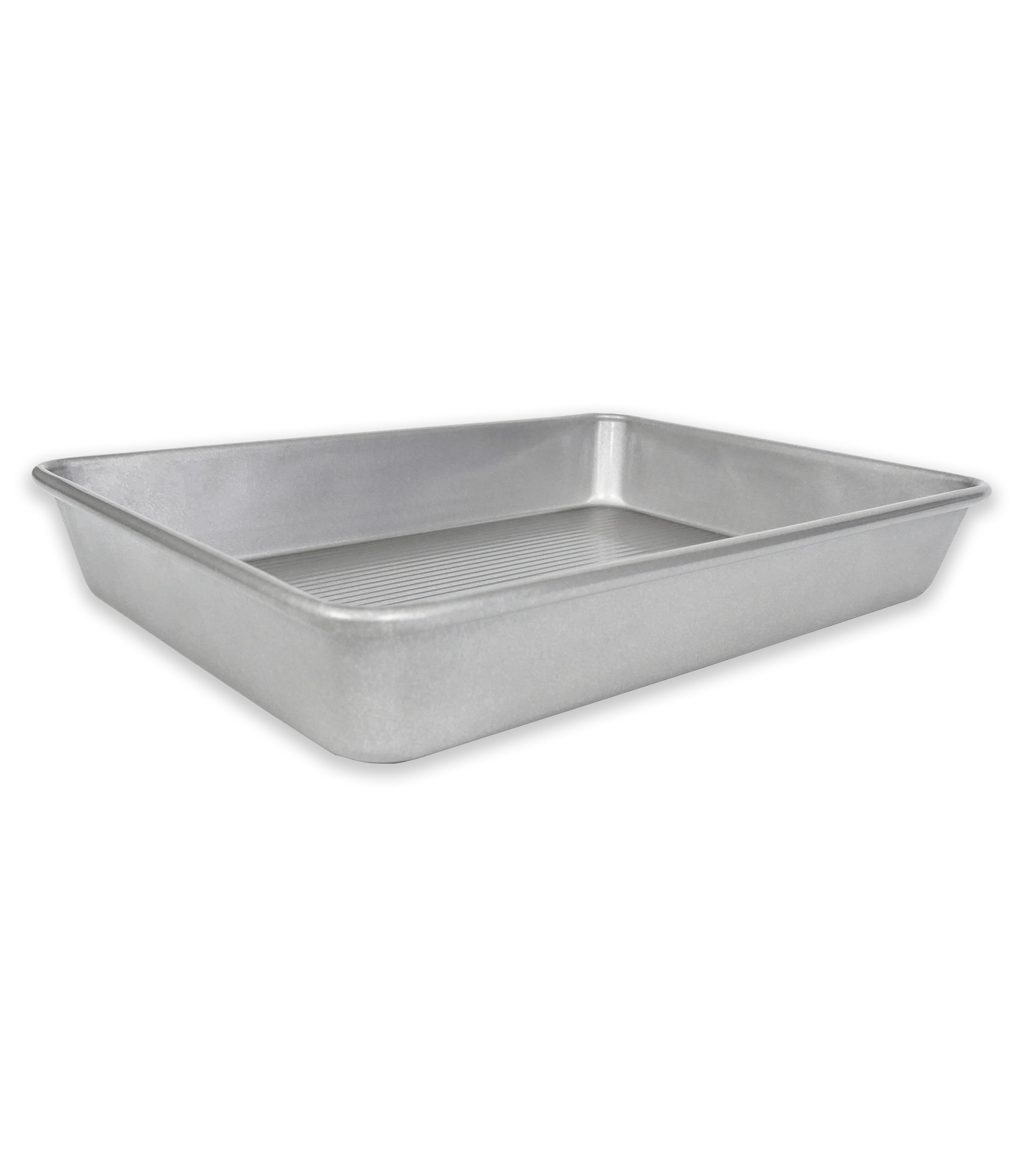 (2 pack) Pan Bakeware Seamless Nonstick 9 Inch x 13 Inch Cake Pan, Aluminized Steel