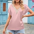 thumbnail image 2 of Sngxgn Women's Crop Tops Short Sleeve Shirts Casual Running T-Shirts(RD2,XXL), 2 of 5