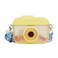 thumbnail image 1 of PENGXIANG Water Bottles with Straw Camera Shape Cup Adjustable Shoulder Strap (Pink), 1 of 5