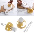 thumbnail image 2 of Molde para donas casero, molde de plástico para hacer donas, suministros de cocina para panadería, cortador de galletas, herramientas para decorar pan, repostería, 2 of 4