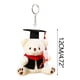 thumbnail image 5 of Oso De Peluche De Graduación, Muñeco De Oso Doctor Académico, Regalo Conmemorativo Para Graduados, Peluche Con Toga Y Birrete, Colgante De Recuerdo Para La Ceremonia, Recuerdo Decorativo, 5 of 8