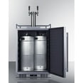 thumbnail image 2 of 24" Wide Built-In Outdoor Beer Kegerator, 2 of 9