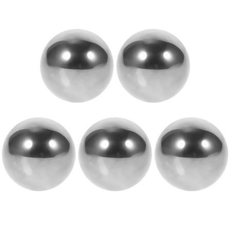 UPGRATOR Solid Steel Bearing Balls Carbon Steel 5Pcs 1Inch