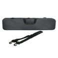 thumbnail image 4 of ZLight Étuis pour Queue de Piscine 1/2 Sac de Club Standard Étui de Rangement en PVC Noir Étanche Sac Rigide pour Queue de Snooker Noir Standard 85x12x18 cm, 4 of 5
