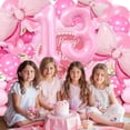 thumbnail image 4 of Kit de globos rosas para cumpleaños número 13 de 40" Wclliuchi, 4 of 7
