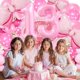 thumbnail image 4 of Kit de globos rosas para cumpleaños número 13 de 40" Wclliuchi, 4 of 7