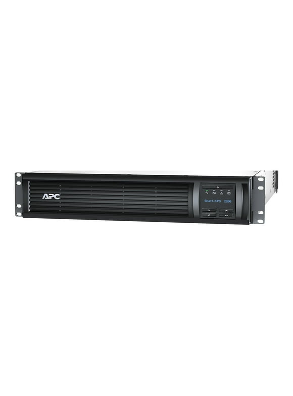 APC by Schneider Electric Smart-UPS Battery Backup with Network Card, Black