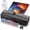 Black Laminator & 15PCS Laminating Sheets, variant on 9-Inch A4 Laminator Machine, Hot & Cold Thermal Laminator with Smart Standby, 85s Fast Warm-Up, 355 mm/min, 3-5 Mil, ABS Anti-Jam, Corner Rounder, 20 Pouches, Black
