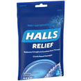 thumbnail image 4 of HALLS Relief Menthol Flavor Cough Drops, 30 Drops Per Pack ,90 Drops Total (3 Pack), 4 of 6