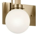 thumbnail image 2 of Hex 2-Light Bathroom Vanity Light in Champagne Bronze, 2 of 8