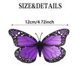 thumbnail image 2 of 40 Pcs Monarch Butterfly Wall Decorations Butterflies for Crafts Butterflies Wall Decor for Room Wedding Party (4.72''), 2 of 5