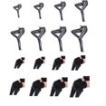 thumbnail image 3 of Qarigey Pantalones de cuero versátiles Leggings ajustados y cómodos para cualquier ocasión para mujer Leggings de cuero Prendas para la parte inferior del cuerpo Negro grueso+S, 3 of 6