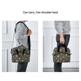 thumbnail image 6 of DIXRUYEE Lunch Bag Double Deck Lunch Tote Bag Fashion Vintage Holiday Ornaments Printed, 6 of 6